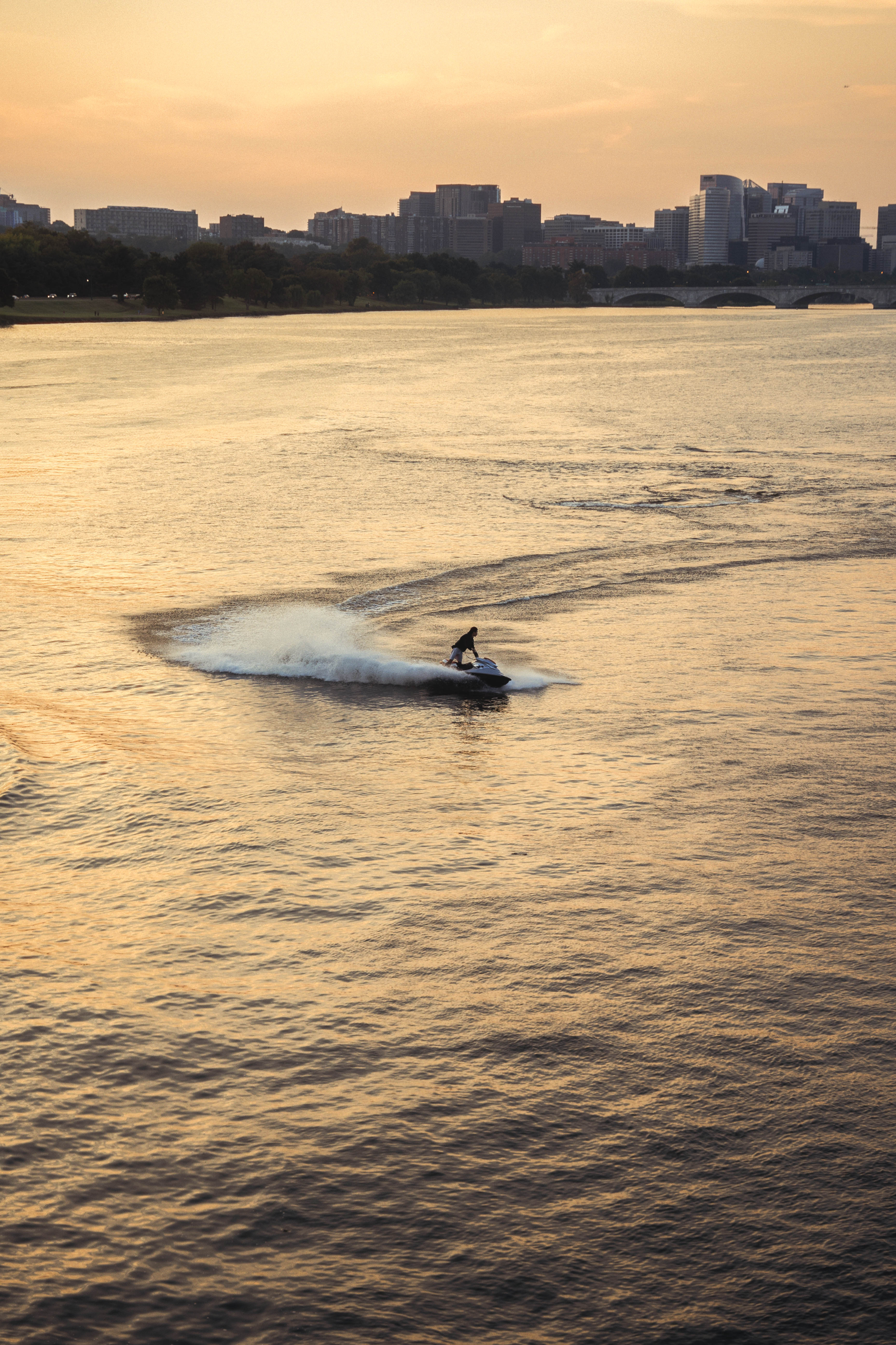 Jet Ski Sunset