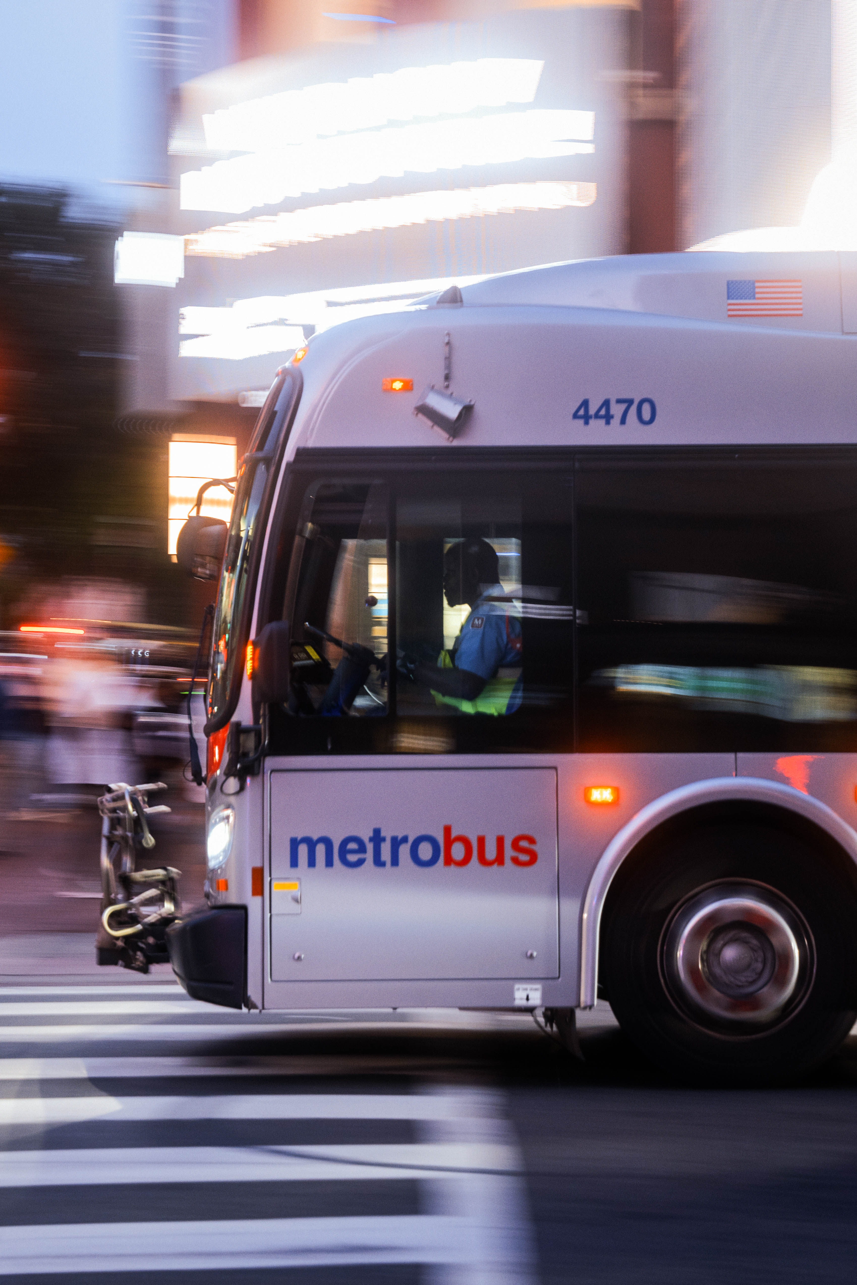 Metrobus in Motion